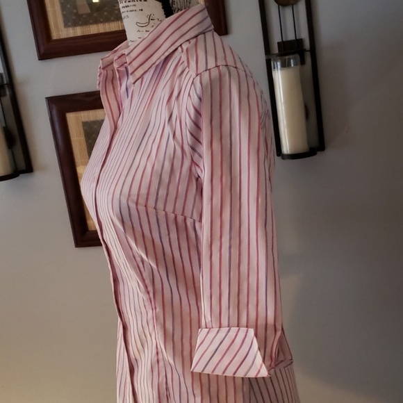 Express Fitted Stretch Blouse Size 6 - Picture 3 of 5